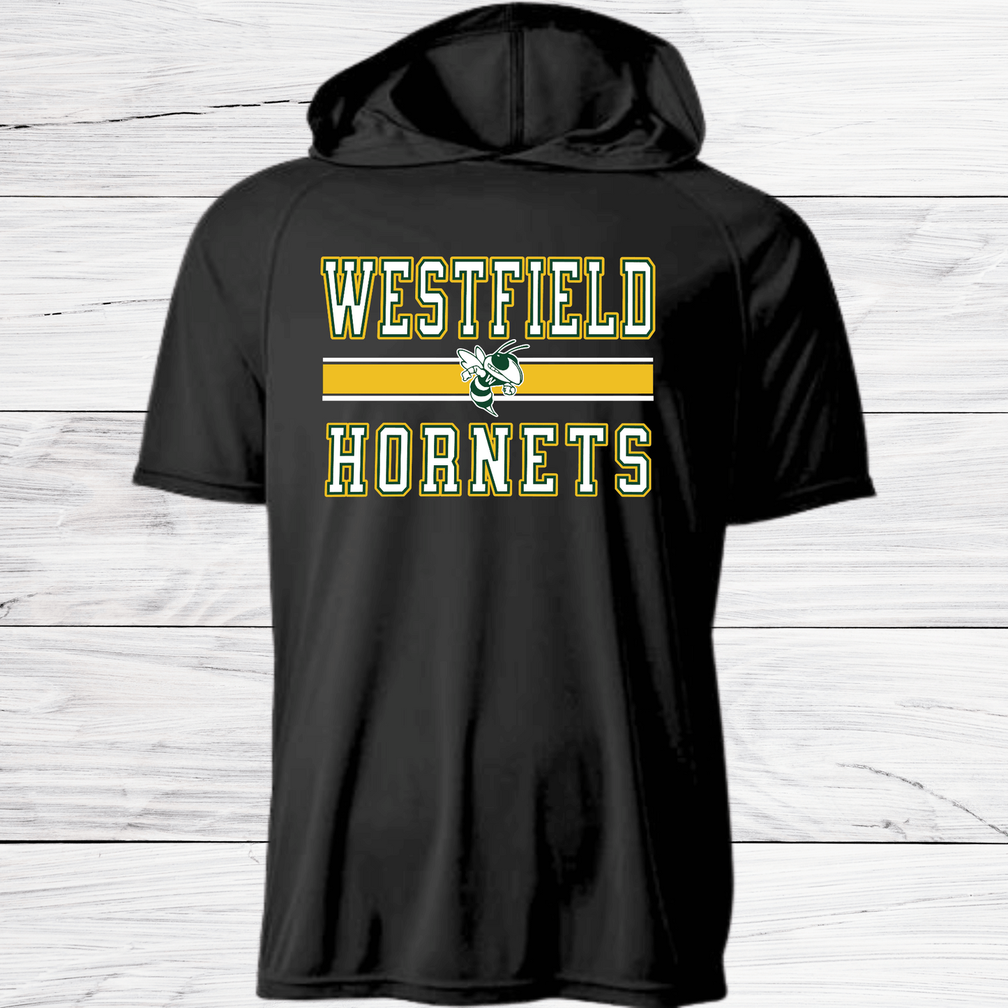 Westfield Design-C- Dri Fit Shirt w/ Hoods-Short and Long Sleeve