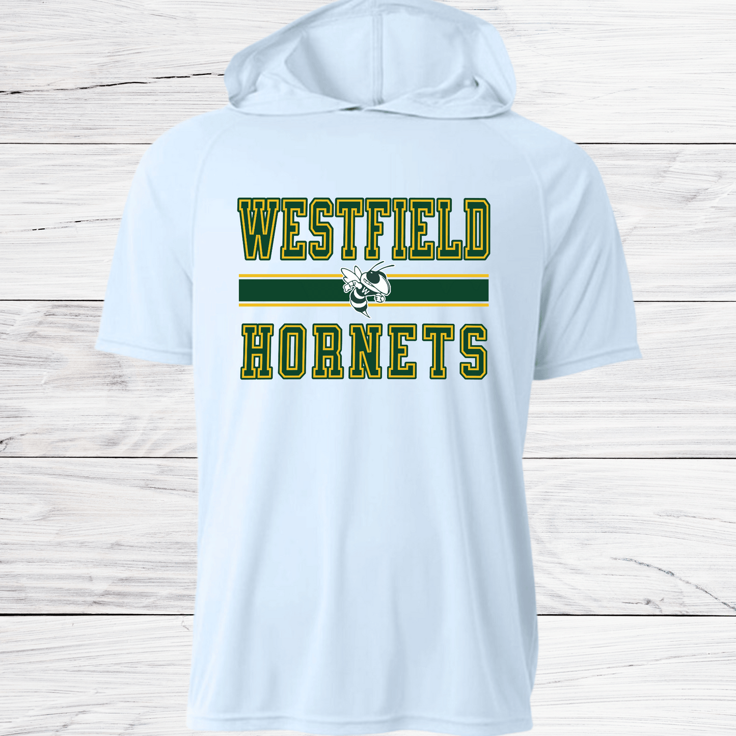 Westfield Design-C- Dri Fit Shirt w/ Hoods-Short and Long Sleeve