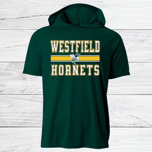 Westfield Design-C- Dri Fit Shirt w/ Hoods-Short and Long Sleeve