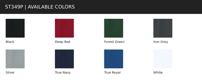ST349P supplier available color swatches