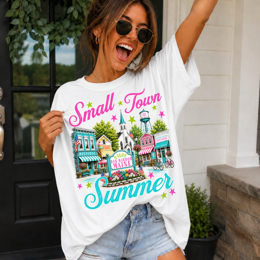 Custom Small Town Summer Top — design example 1