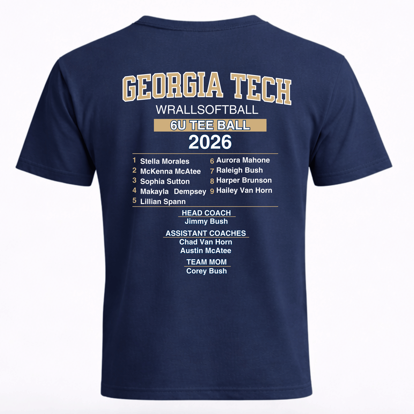 WRALL-GA Tech Softball- Design 1