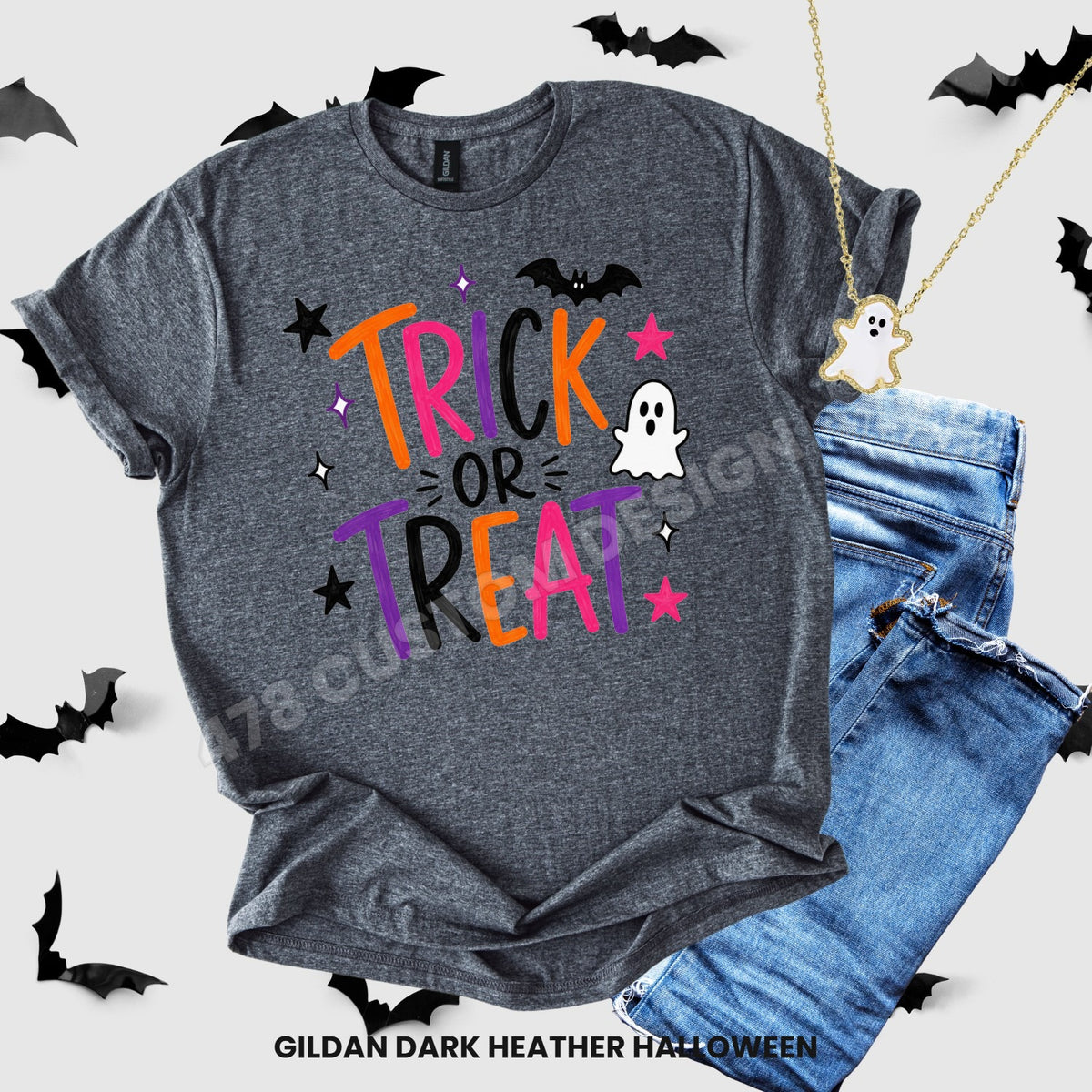Halloween- Trick or Treat- Colorful