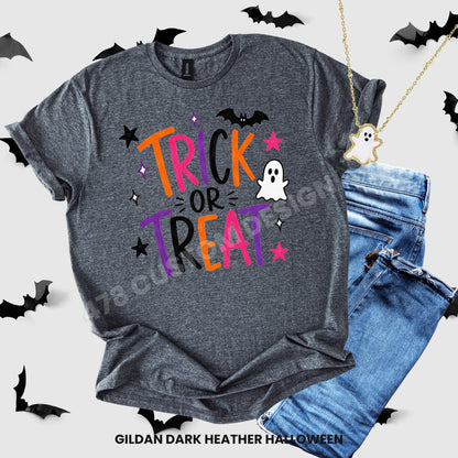 Halloween- Trick or Treat- Colorful