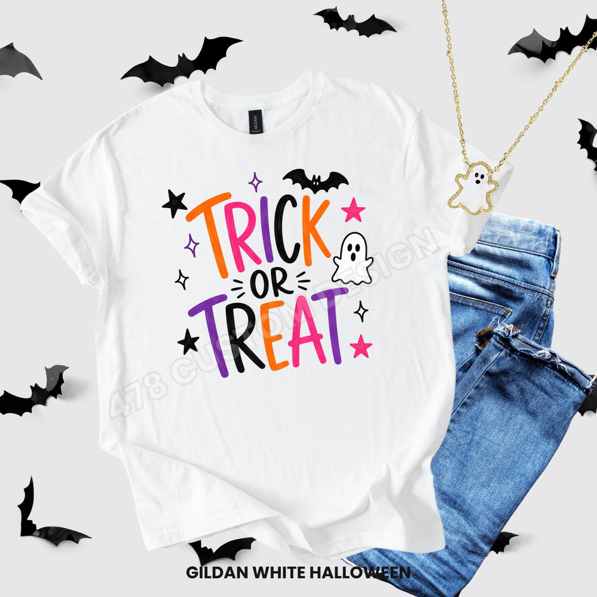 Halloween- Trick or Treat- Colorful