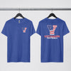 Veterans Softball - Design 10- Front Pocket Logo + Back
