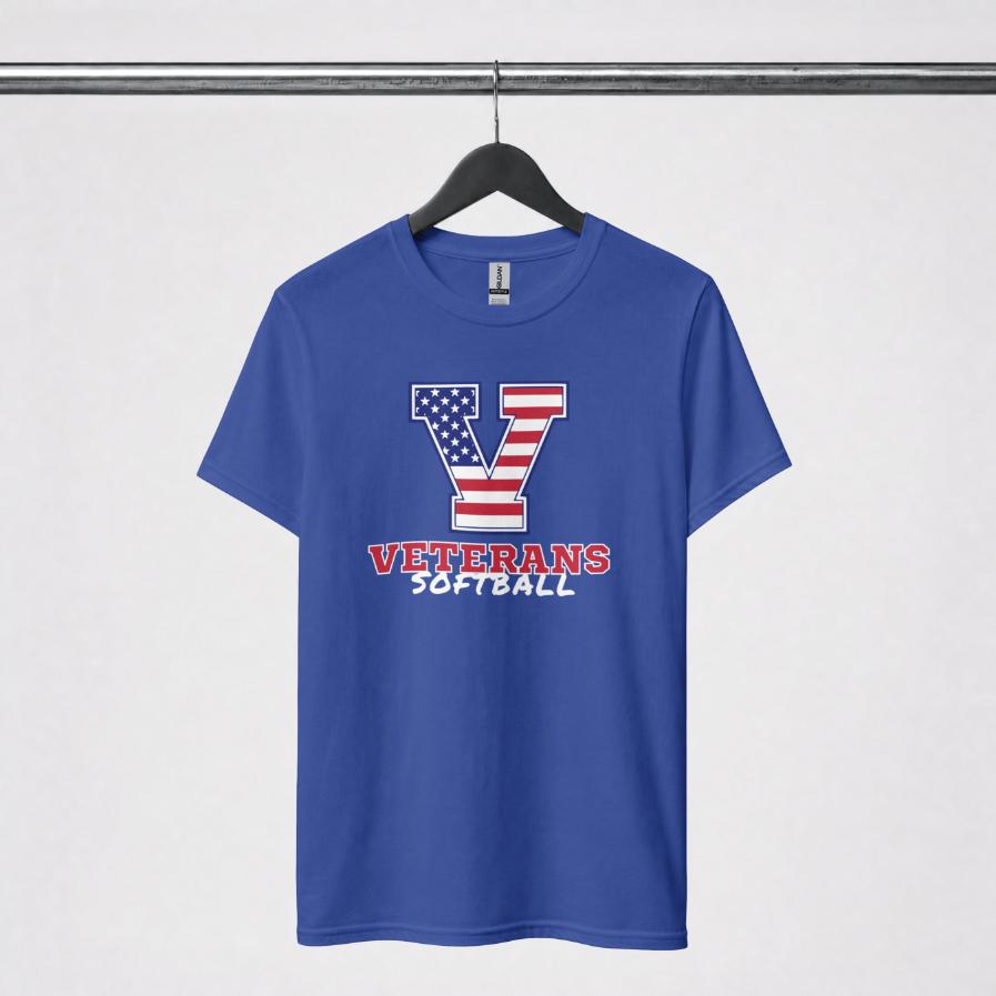 Veterans Softball- V design