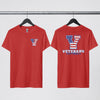 Veterans Softball - Design 10- Front Pocket Logo + Back