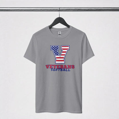 Veterans Softball- V design
