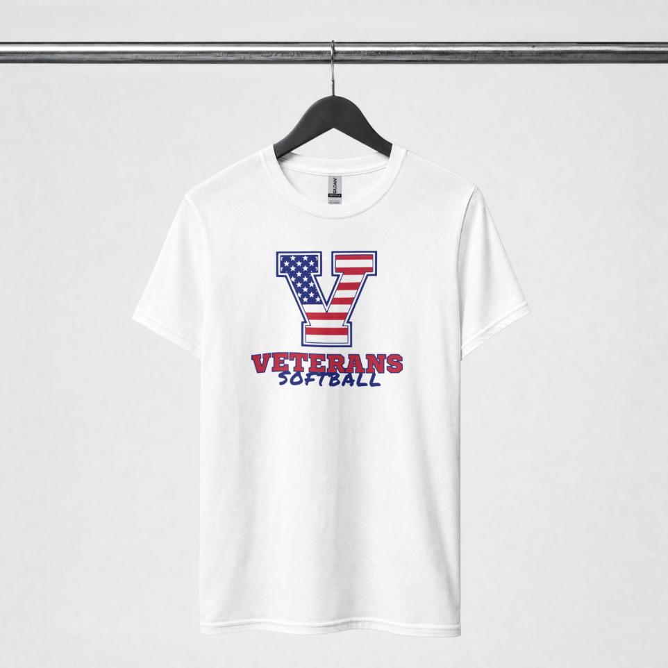 Veterans Softball- V design